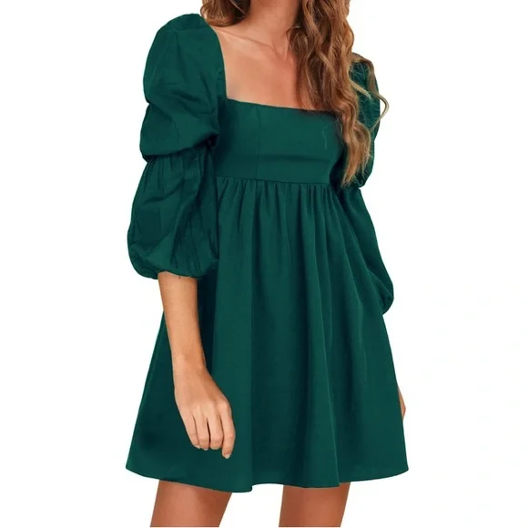 green empire waist dress Kensingten Dress: Pink Mini Dress for Engagement Party main image 1